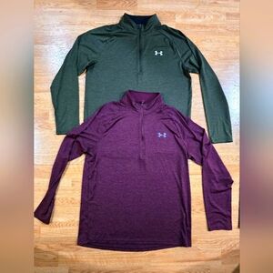 Mens Under Armour thin long sleeve, Large